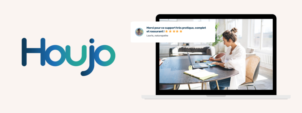 Une naturopathe qui utilise la plateforme juridique Houjo