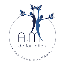 Le logo d'A.M.I Formation par Anne Marmagne