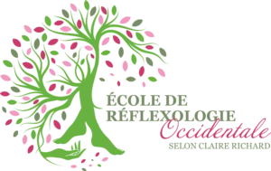 Le logo de l'école de réflexologie occidentale selon Claire Richard